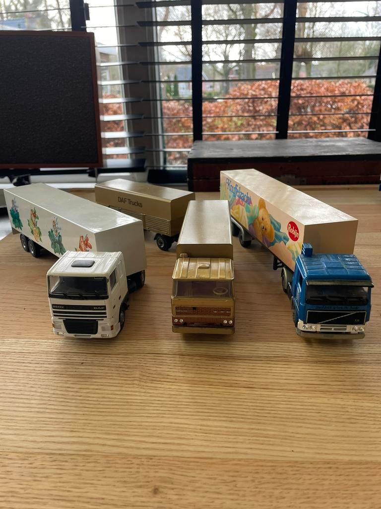 Lion Car DAF 95XF, 3300, Volvo F12 - TicTac, DAF, Robijn, Ophalen of Verzenden, Bus of Vrachtwagen, Lion Toys