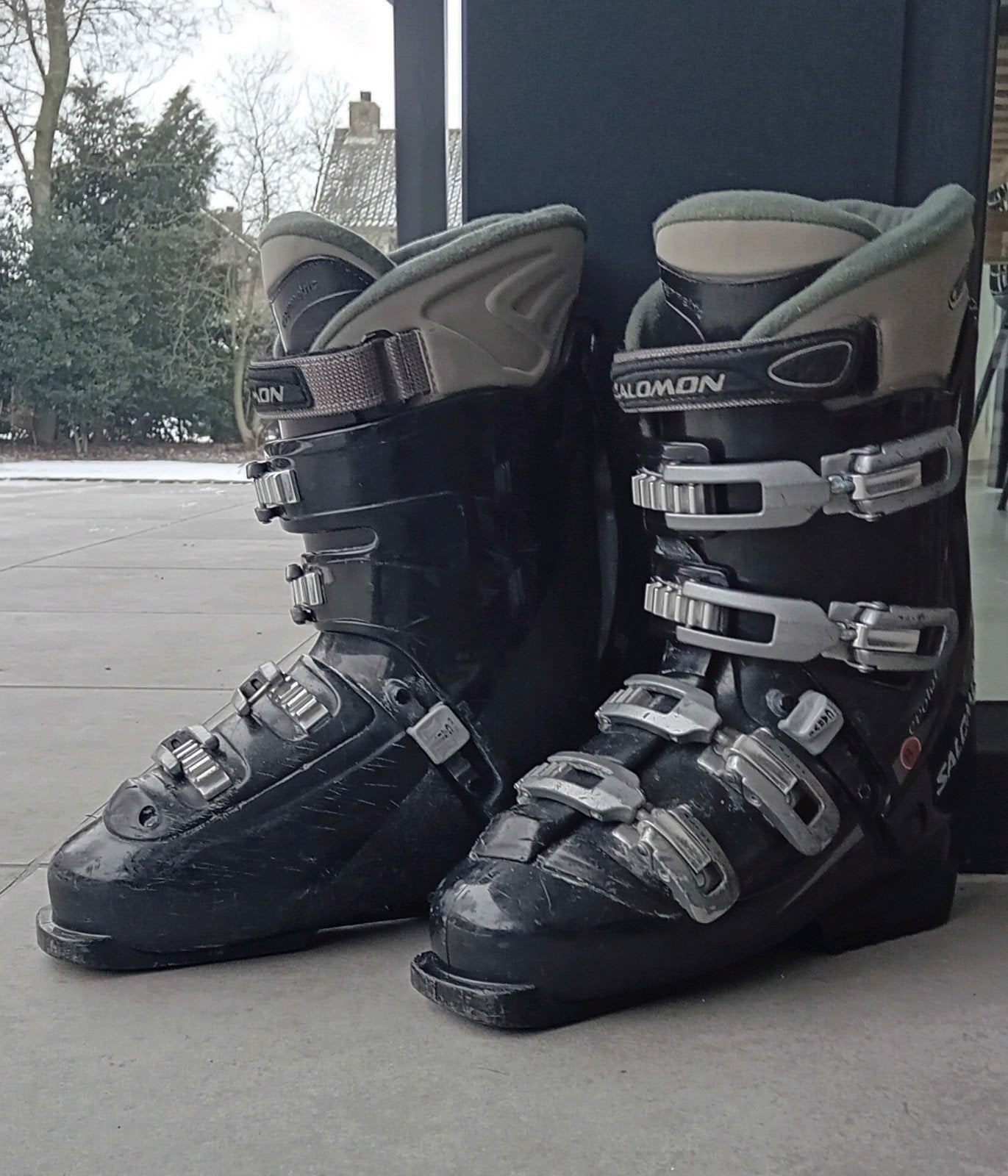 Salomon Evolution skischoenen maat 40, 160 tot 180 cm, Gebruikt, Schoenen, Skiën