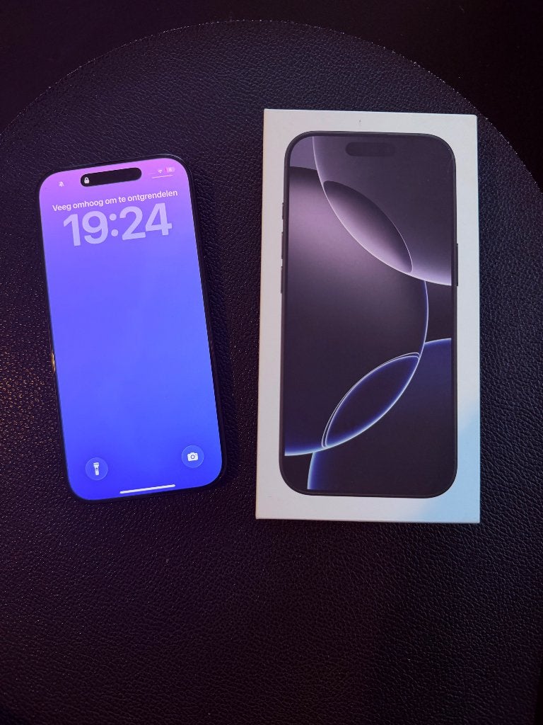iPhone 16 Pro 128gb, 128 GB, Zwart, Nieuw, Zonder simlock
