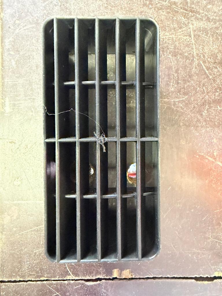 45x Ubbink VloerVent muurrooster zwart WF – nieuwbouw, Ophalen of Verzenden, Nieuw