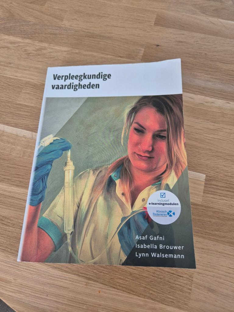 Asaf Gafni - Verpleegkundige vaardigheden, Boeken, Ophalen of Verzenden, Zo goed als nieuw, Asaf Gafni; Isabella Brouwer; Lynn Walsemann