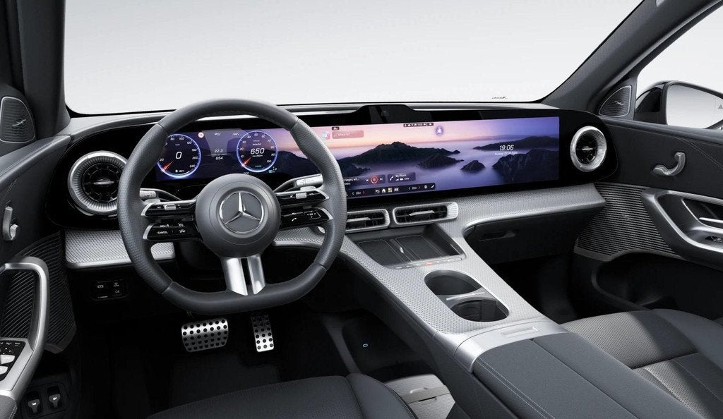 Mercedes-Benz GLC-klasse 400 4MATIC Launch Edition | AMG-lin, Auto's, Mercedes-Benz, Automaat, Stof, Zwart, 489 pk