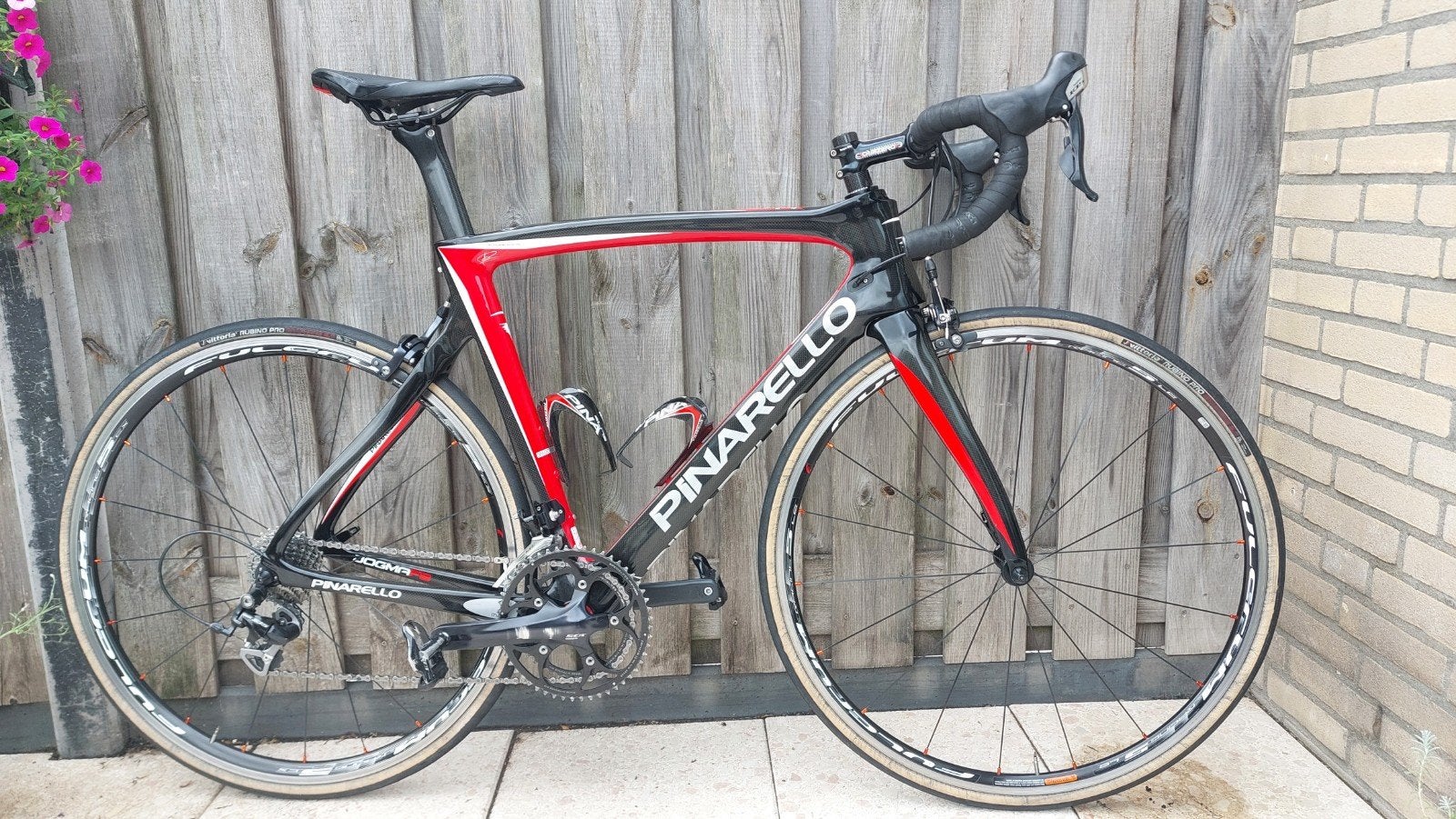 Pinarello Dogma F8 racefiets - Carbon, Shimano 105, 28 inch, Gebruikt, Carbon, 15 tot 20 versnellingen