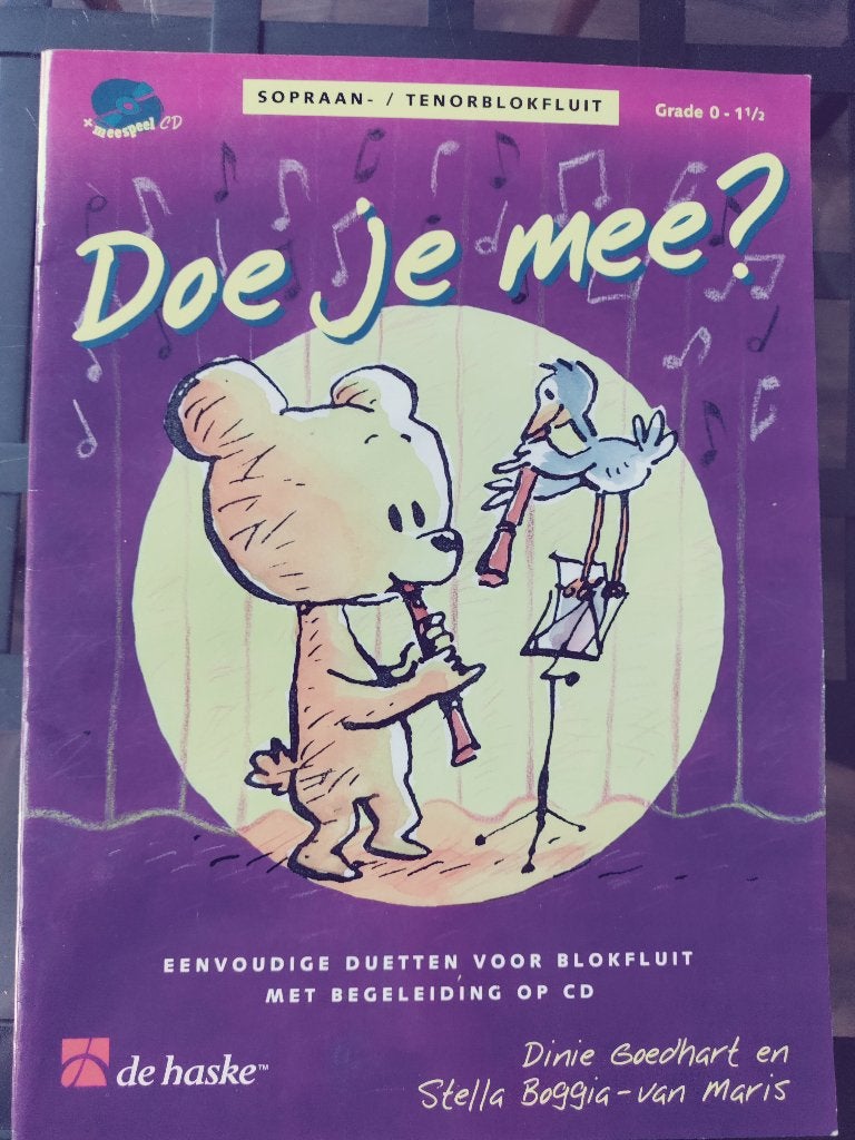 eenvoudige duetten voor sopraan blokfluit, Ophalen, Gebruikt, Overige genres, Overige soorten