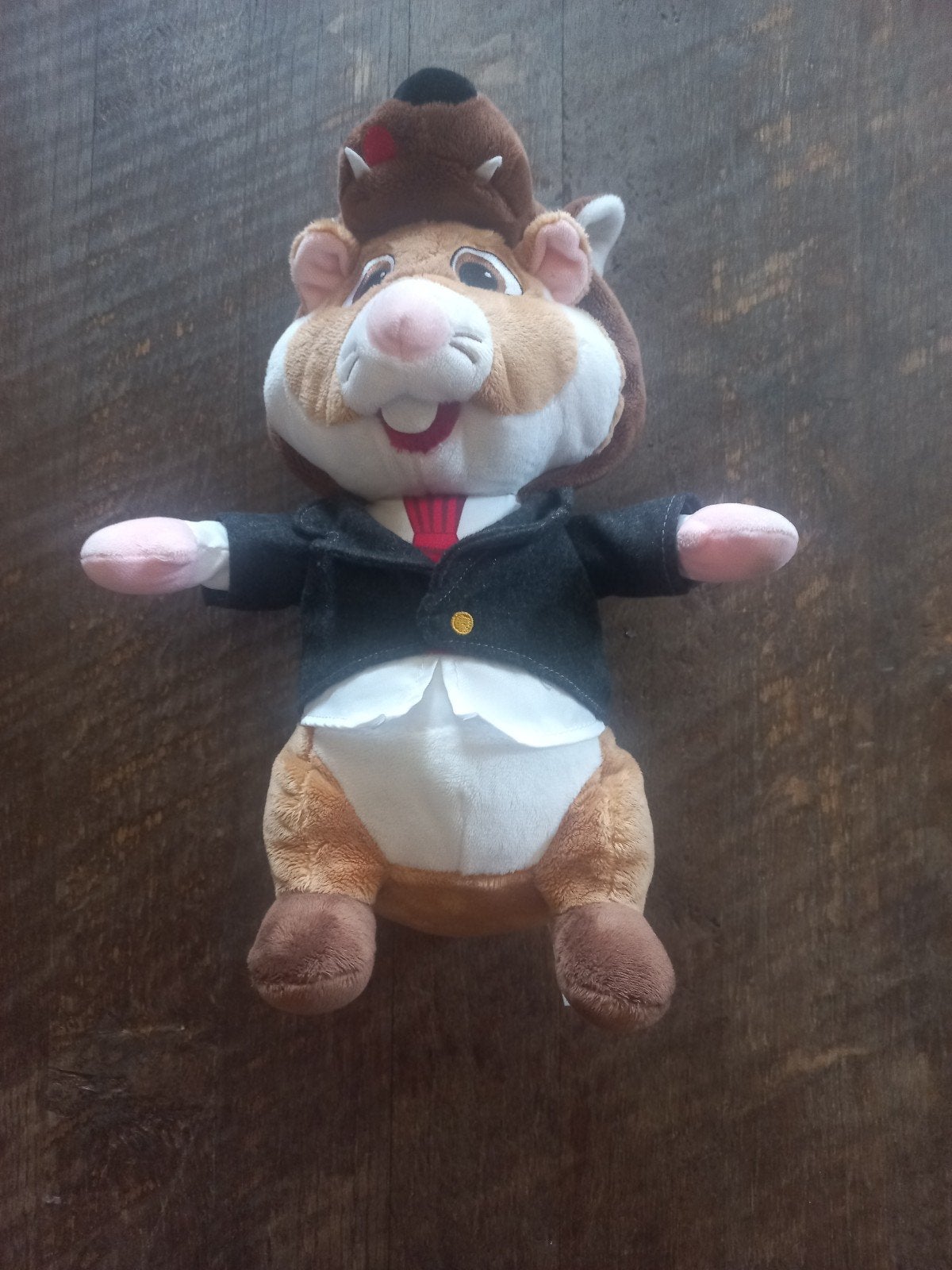 Efteling ah hamster boze wolf knuffel, Verzamelen, Efteling, Ophalen of Verzenden, Zo goed als nieuw, Overige typen