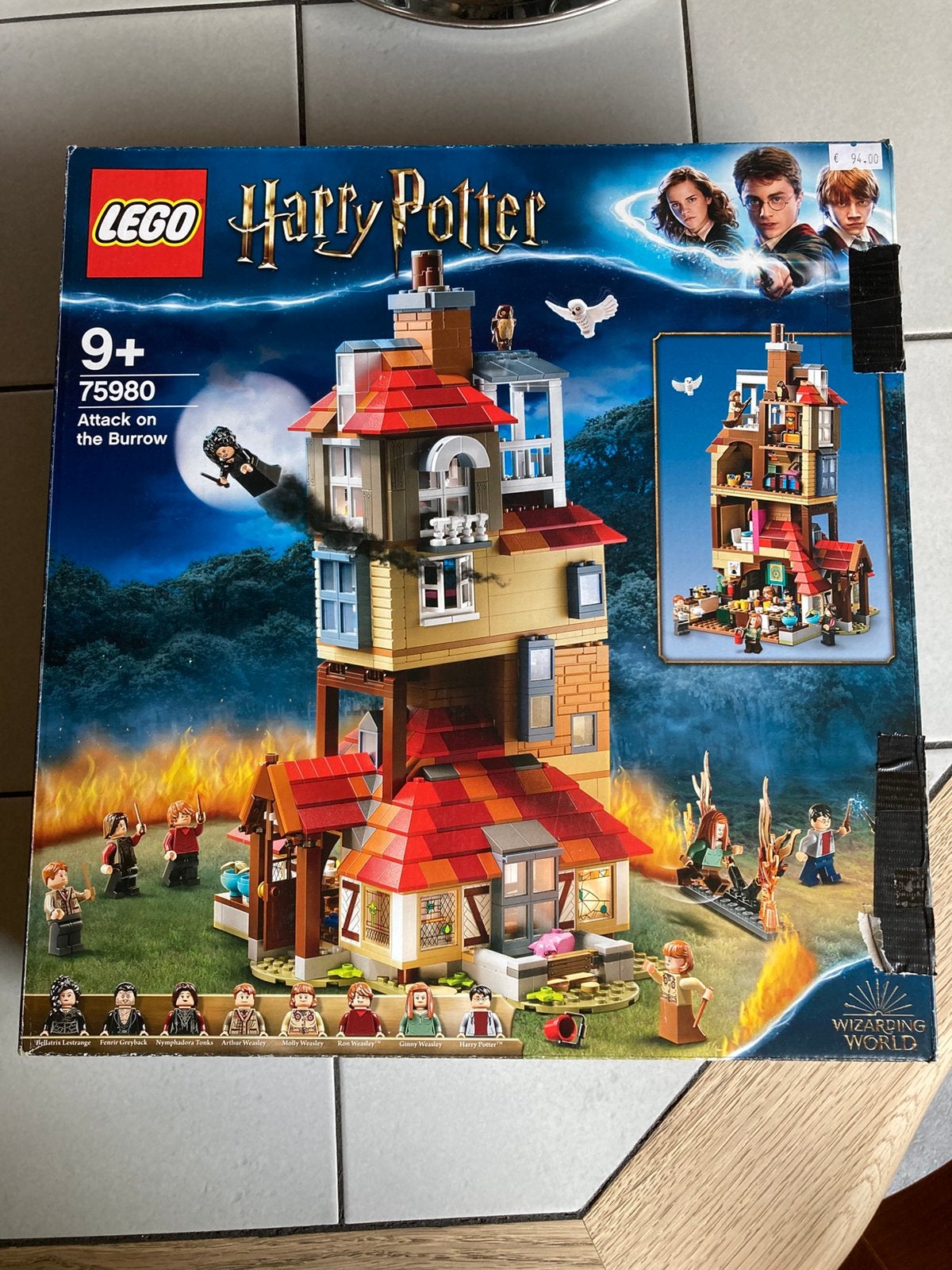 Lego 75980 Harry Potter Attack On The Burrow, Lego, Harry Potter, Ophalen of Verzenden, Zo goed als nieuw