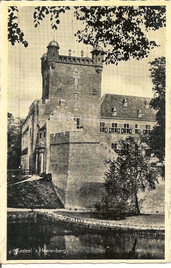 Ansichtkaart Kasteel Huis Bergh 's-Heerenberg Gelderland, Verzamelen, Ophalen of Verzenden, 1940 tot 1960, Ongelopen, Gelderland