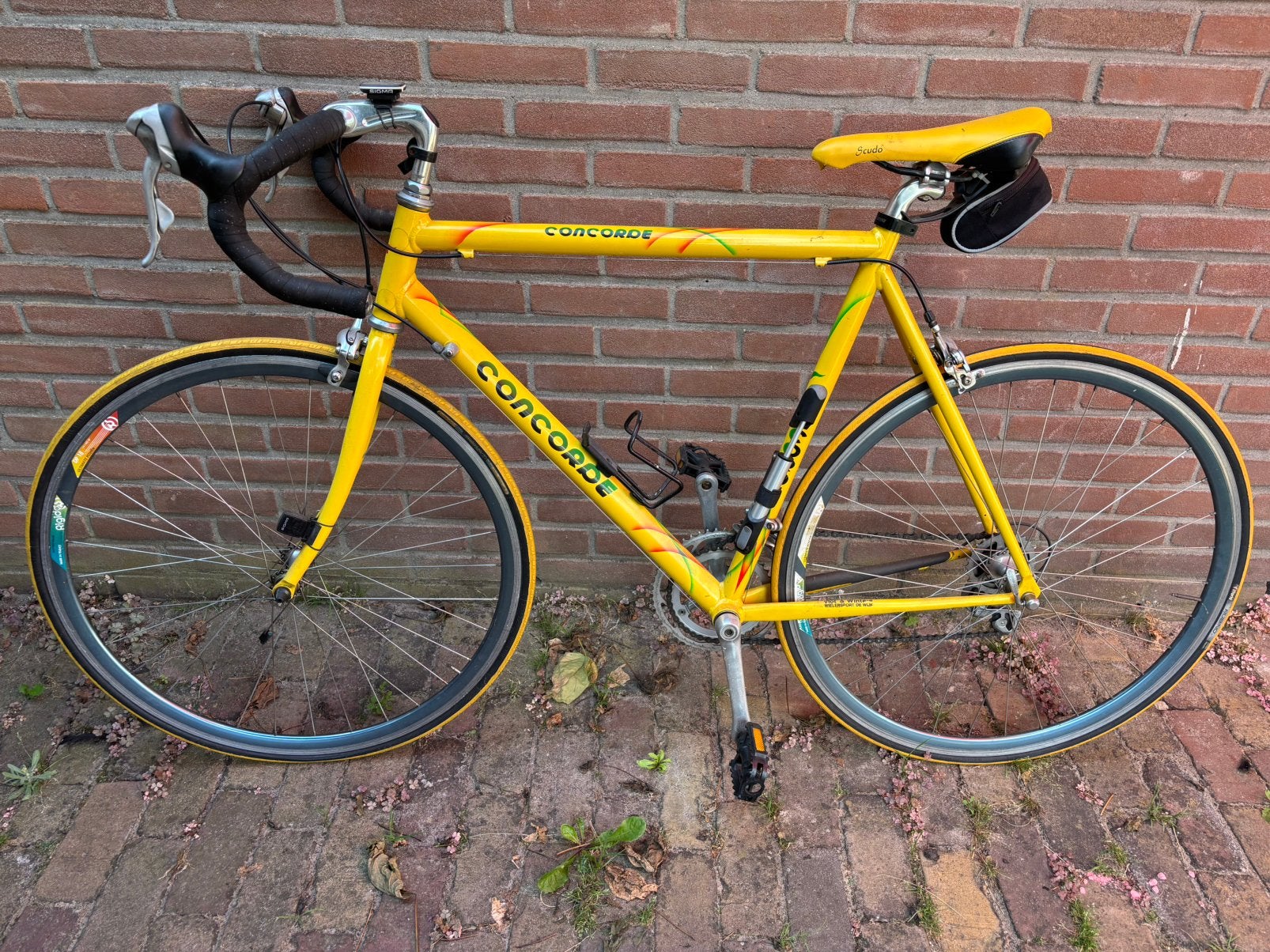 Concorde Modolo Shimano racefiets framemaat 54, Aluminium, Zo goed als nieuw, 15 tot 20 versnellingen, Ophalen