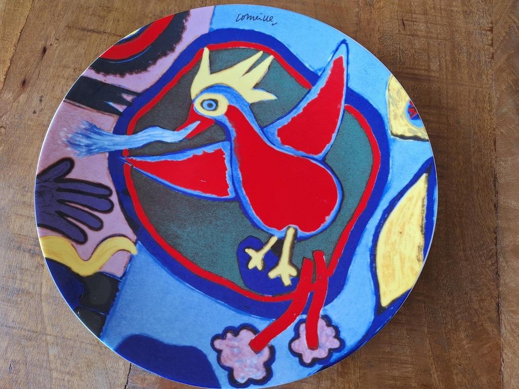 Corneille bord - 30 cm - Onbeschadigd, Antiek en Kunst, Kunst | Designobjecten, Ophalen of Verzenden