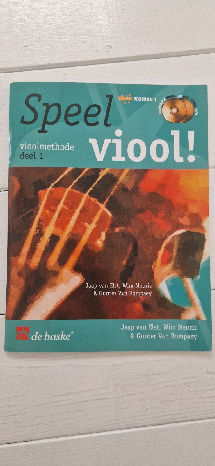 W. Meuris - Speel viool! Deel 1, Ophalen of Verzenden, Zo goed als nieuw, Les of Cursus, Viool of Altviool