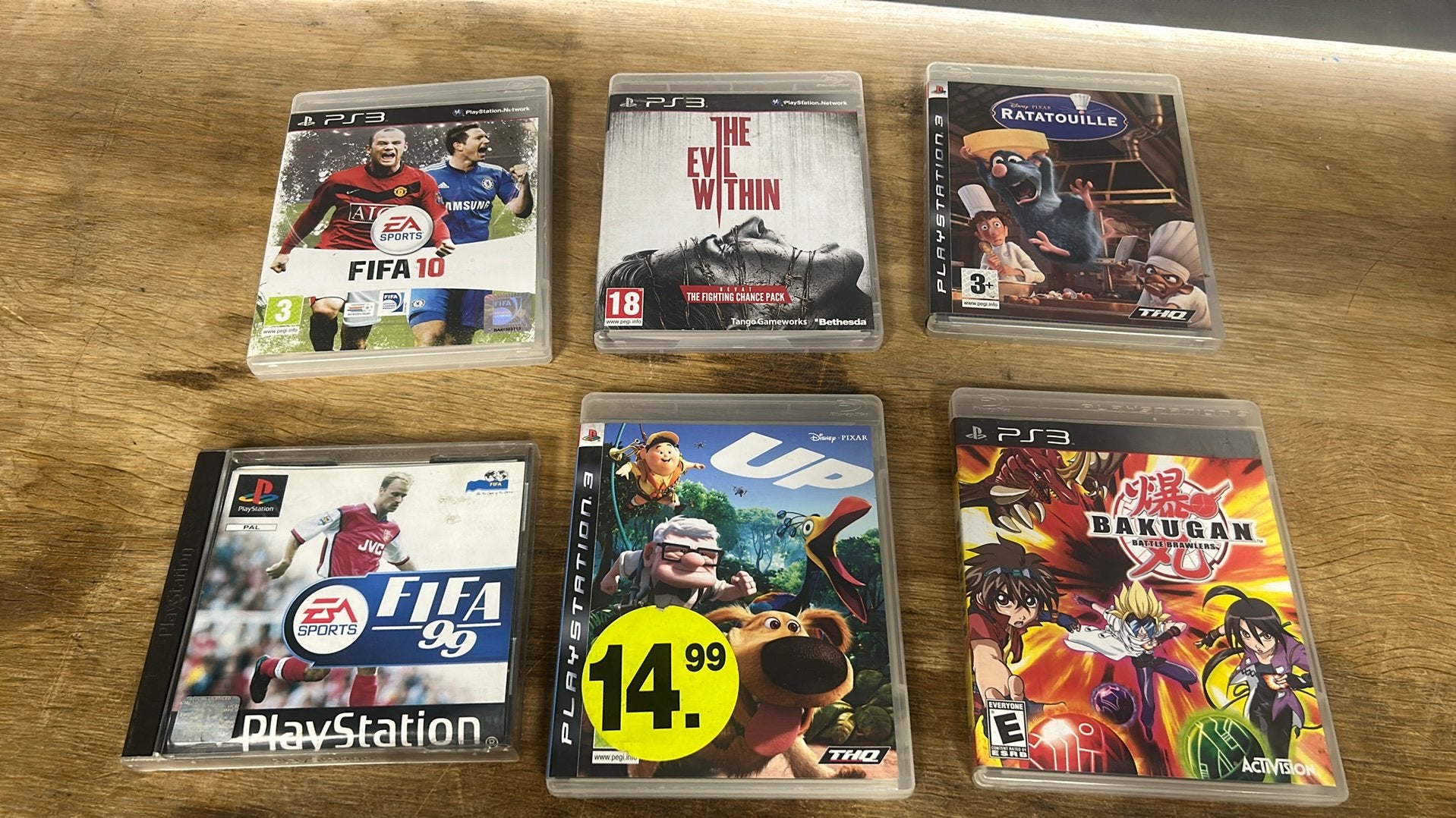 Playstation 3 spelletjes. 6 stuks., 1 speler, Ophalen of Verzenden, Zo goed als nieuw, Vanaf 3 jaar