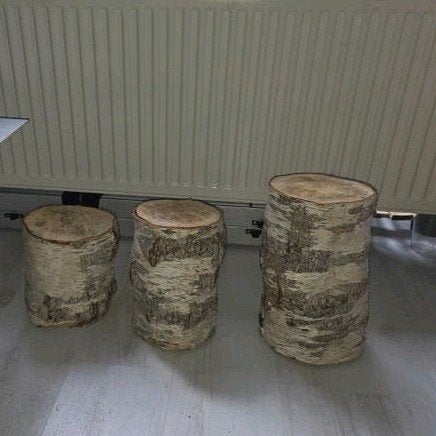 Natuurlijke boomstam, Ophalen, Overige materialen, Rond, Minder dan 40 cm