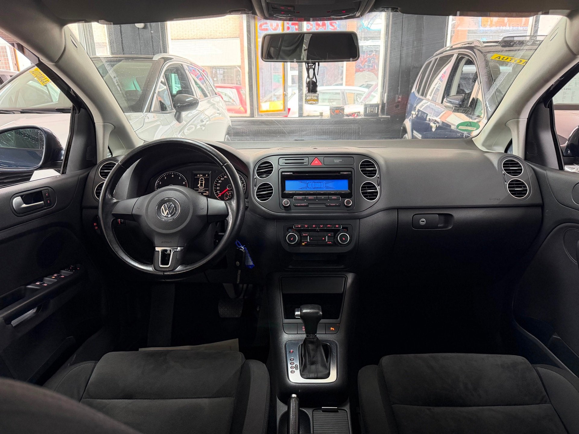 Volkswagen Golf Plus 1.4 TSI Highline Automaat | stoelverwar, Auto's, Euro 5, Gebruikt, Blauw, Alcantara