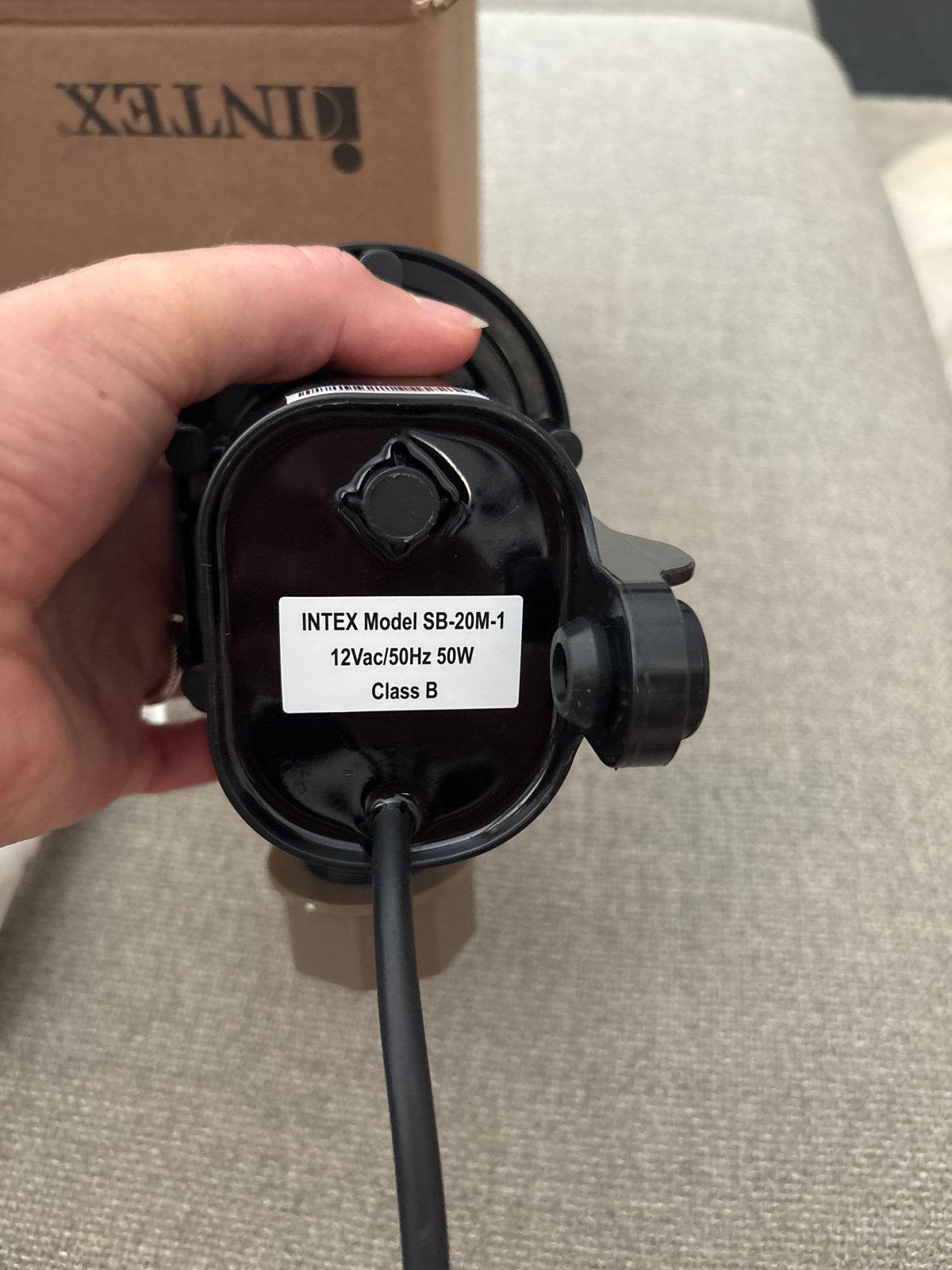 Intex Model SB-20M-1 Pomp 12Vac/50Hz/50W nieuw!, Ophalen of Verzenden, Nieuw, Elektrisch, Overige typen