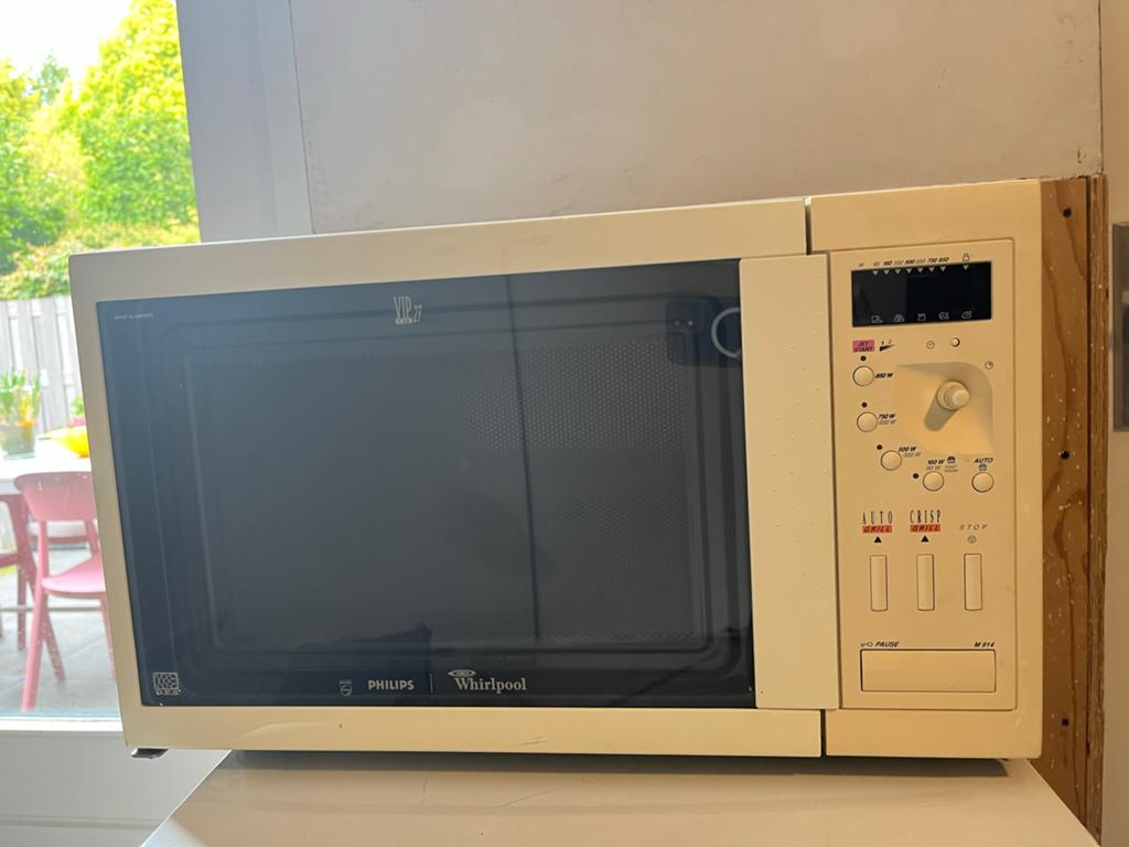 Philips Whirlpool M914 Combimagnetron, Ophalen, Combimagnetron, Gebruikt, 60 cm of meer