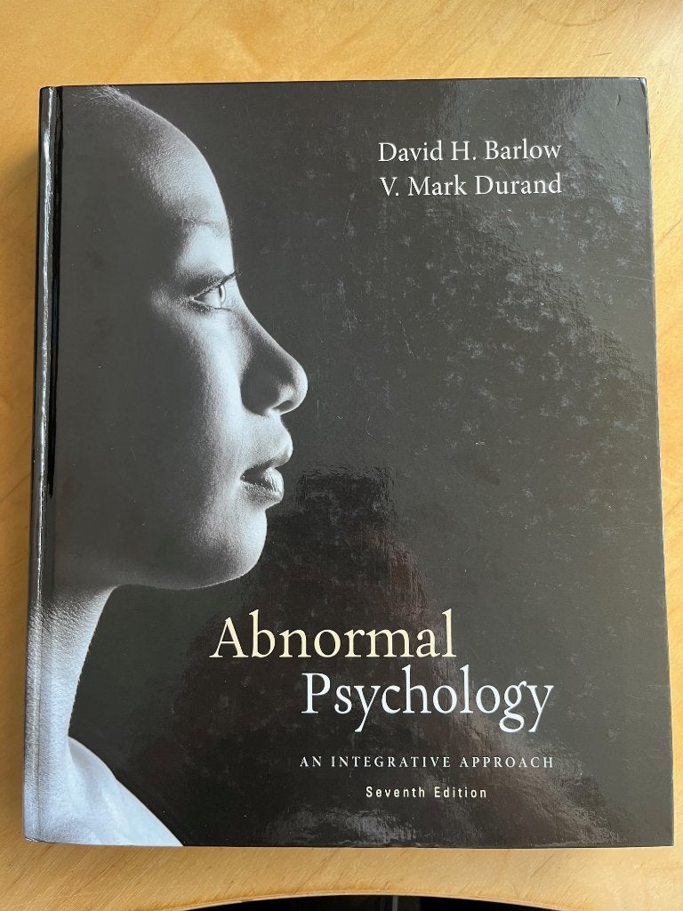 Boek Abnormal psychology, D. Barlow, ISBN: 9781285755618, Ophalen of Verzenden, Zo goed als nieuw, Klinische psychologie