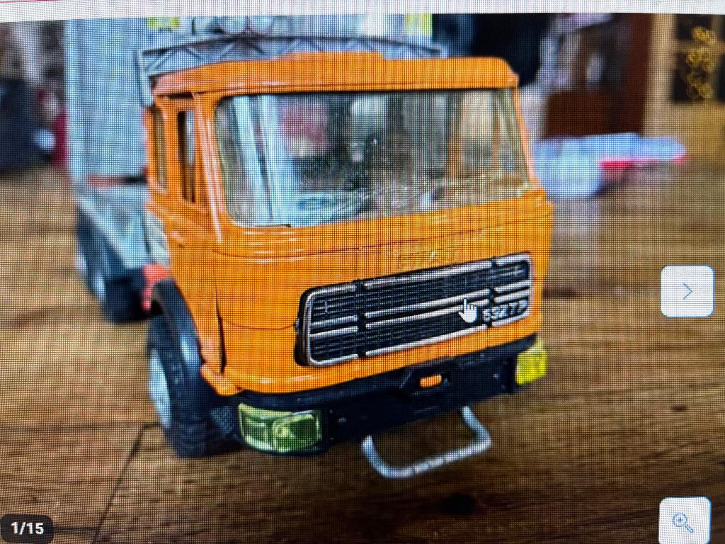 Fiat 697 TP truck Techno Giodi Barlux, Ophalen of Verzenden, Zo goed als nieuw, Bus of Vrachtwagen