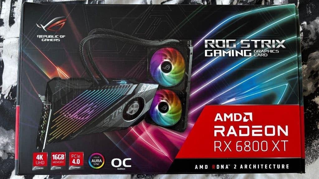 ROG STRIX AMD Radeon RX6800XT, Computers en Software, PCI-Express 4, Ophalen of Verzenden, HDMI, AMD