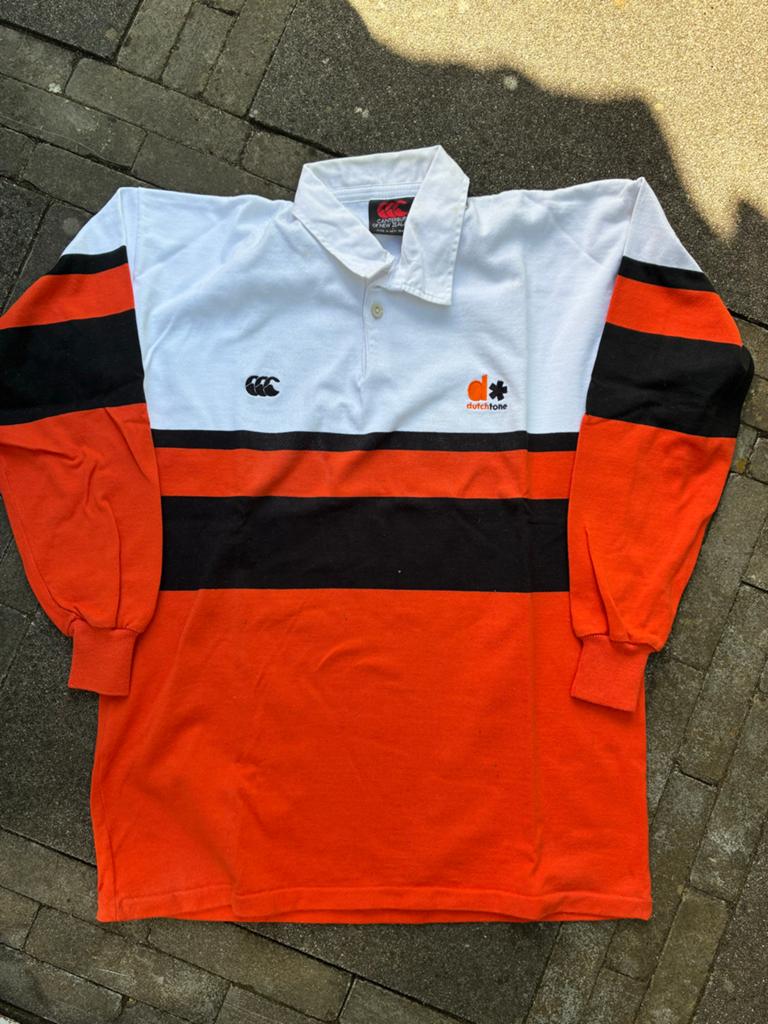 Canterbury NZ Rugby Shirt 1999 - Vintage SZL 5052, Overige typen, Maat 56/58 (XL), Oranje, Ophalen of Verzenden