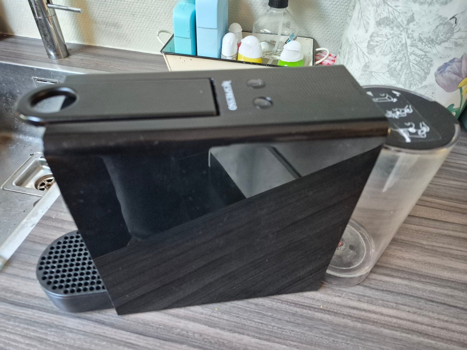 Nespresso Essenza Mini XN110 - Lek, O-ring vervangen, Witgoed en Apparatuur, Koffiemachine, Ophalen of Verzenden, 1 kopje, Niet werkend