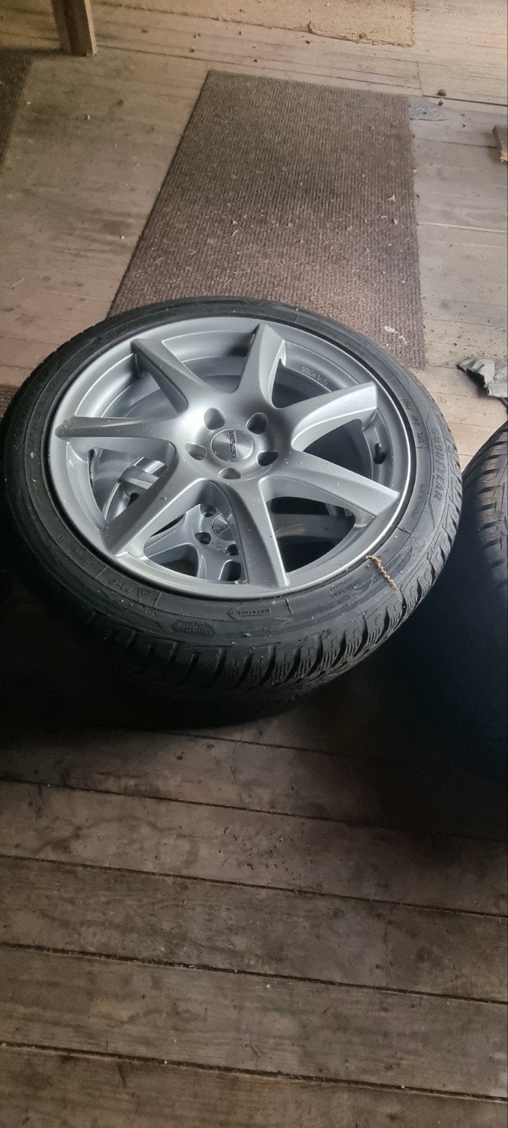 Winterset voor Volvo V90 245/45 R18, Ophalen, 18 inch, 245 mm, Banden en Velgen
