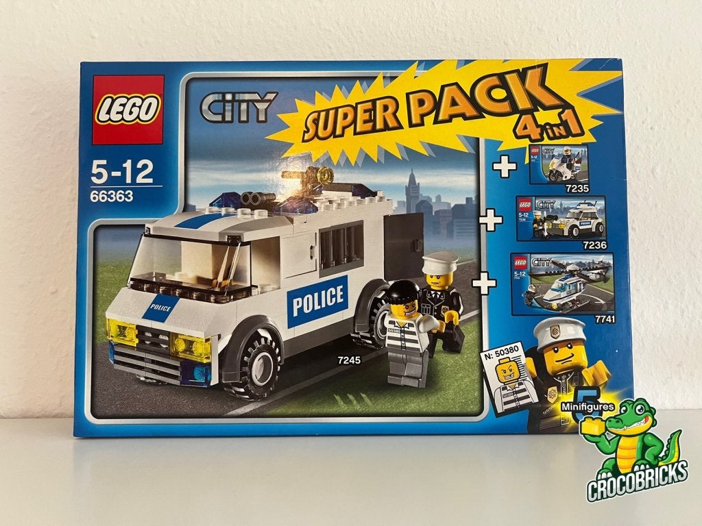 LEGO City Super Pack 4 in 1 66363, Niet ingevuld, Niet ingevuld, Niet ingevuld