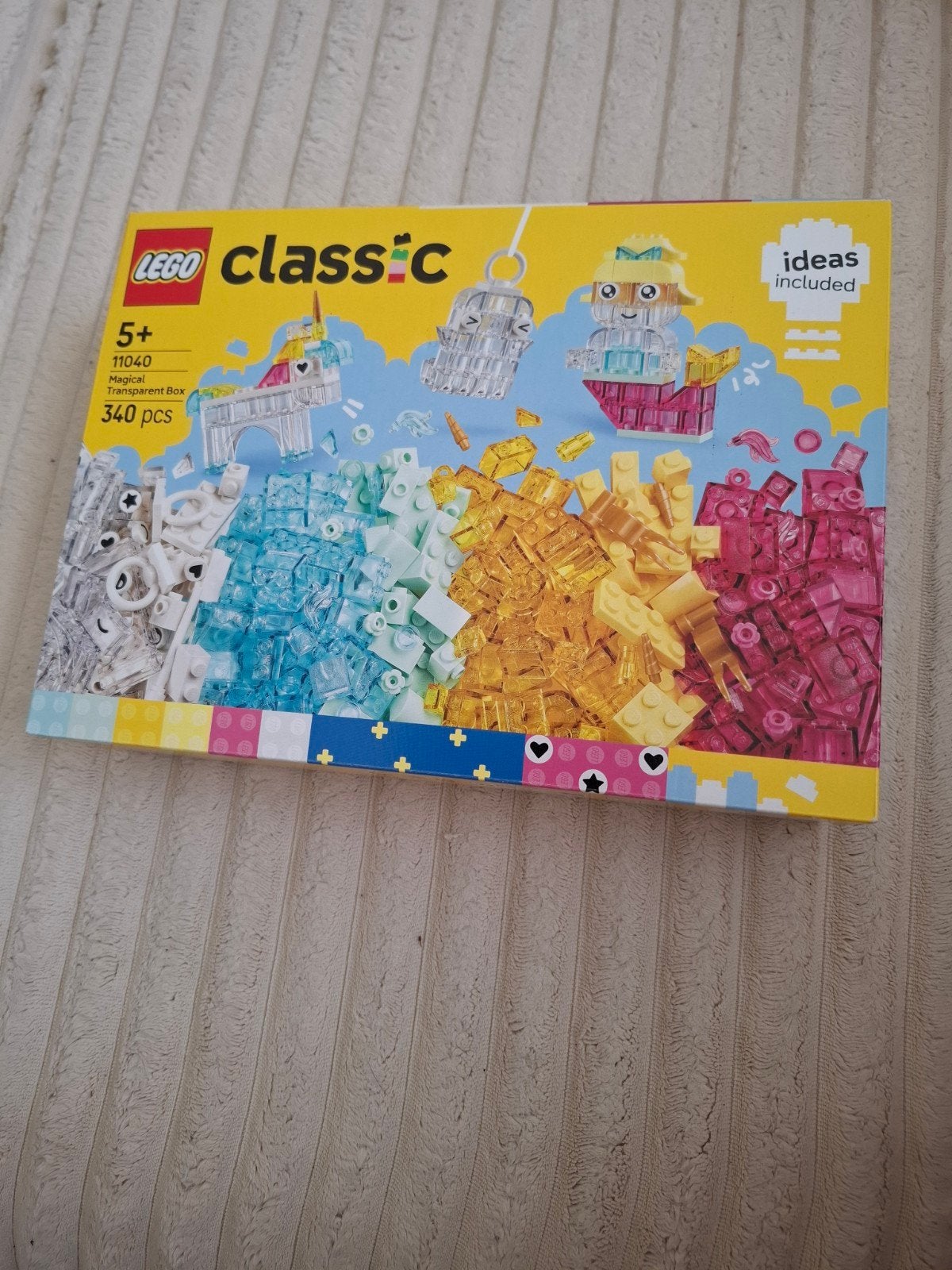 LEGO Classic 11040 Magische Transparante Bouwdoos, Ophalen of Verzenden, Nieuw, Overige merken
