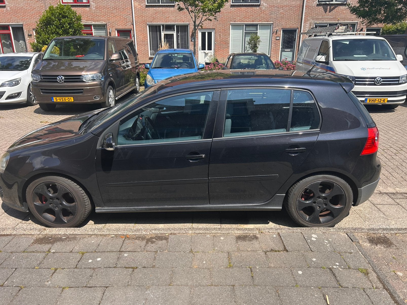 Volkswagen Golf 2.0 GTI 147KW 5D 2006 Zwart, Auto's, 4 cilinders, Zwart, Origineel Nederlands, Handgeschakeld