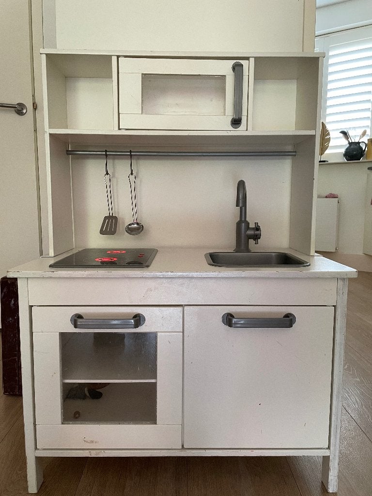 Speelgoed keuken IKEA wit, Ophalen, Gebruikt, Hout, Speelkeuken
