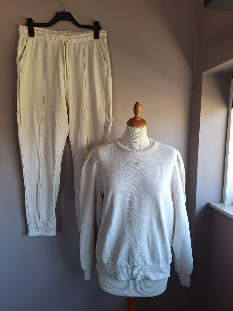 Huispak: leuke 2-delige set, sweater en broek, maat L/XL, Ophalen of Verzenden, Zo goed als nieuw, Maat 42/44 (L)