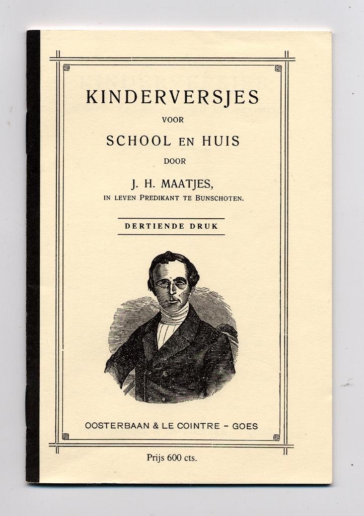 Kinderversjes voor School en Huis - J.H. Maatjes, Ophalen of Verzenden, Nieuw, Ds. J.H. Maatjes, Christendom | Protestants