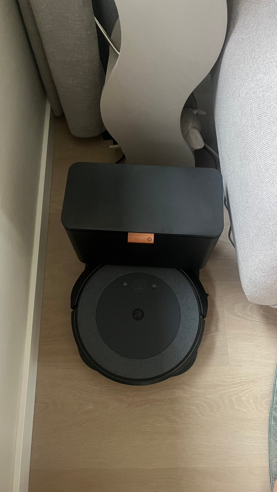 iRobot Roomba Combo i5+ stofzuiger/dweilen + leegstation, Witgoed en Apparatuur, Ophalen, IRobot, Zo goed als nieuw, Robotstofzuiger