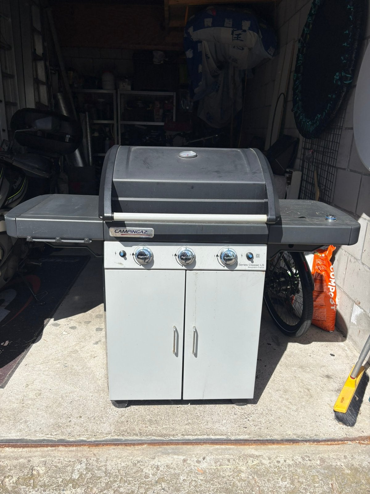 Campingaz BBQ, Ophalen, Gebruikt