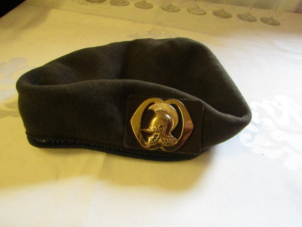 Groene baret, Ophalen of Verzenden, Landmacht, Nederland, Helm of Baret