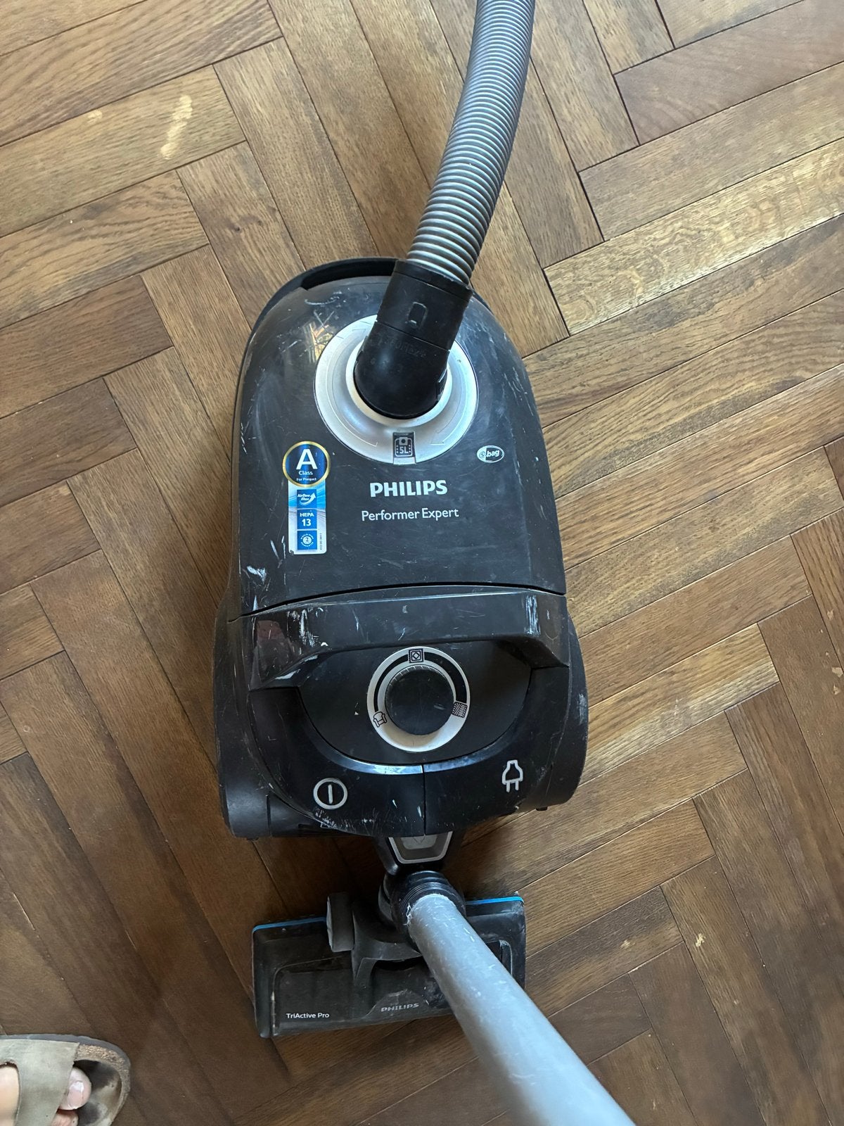 Philips Performer Expert stofzuiger - Krachtig en efficiënt, Witgoed en Apparatuur, Stofzak, Gebruikt, Philips, Ophalen of Verzenden