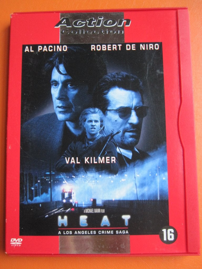 Heat (1995), Cd's en Dvd's, Dvd's | Thrillers en Misdaad, Zo goed als nieuw, Maffia en Misdaad, Vanaf 16 jaar, Engels, Frans, Nederlands