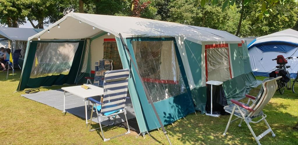 Trigano Vendôme de Luxe Vouwwagen - Compleet en Comfortabel, Ophalen, Gebruikt, Meer dan 6