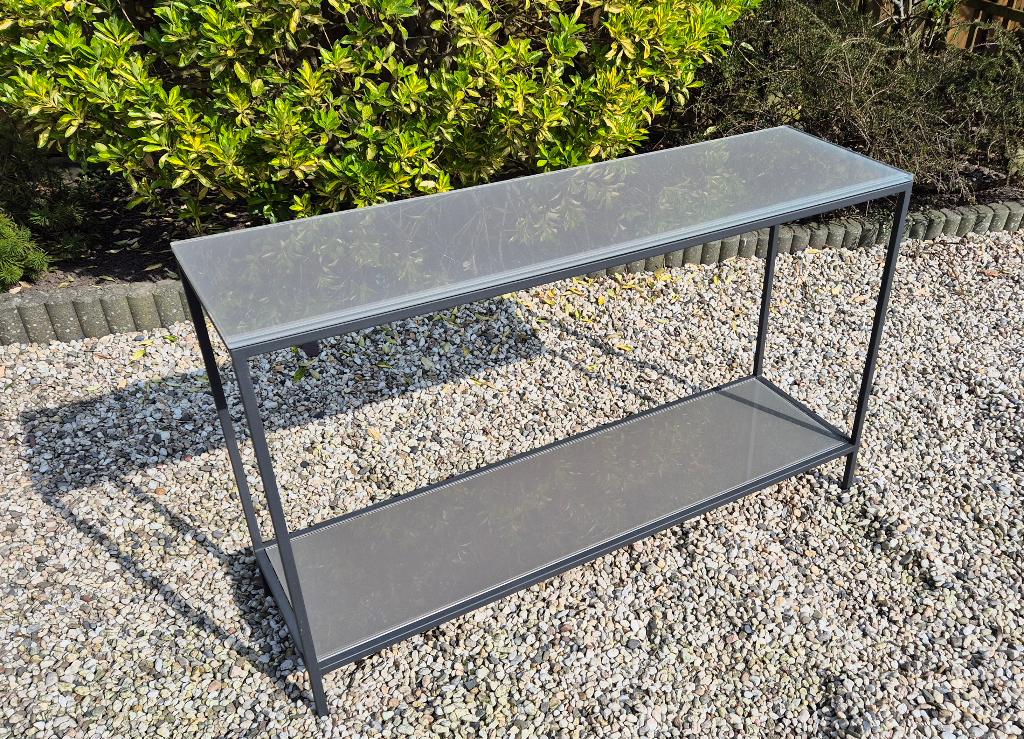 2x sidetables Goossens Wonen, Huis en Inrichting, Tafels | Salontafels, Ophalen, Minder dan 50 cm, 50 tot 75 cm, Design