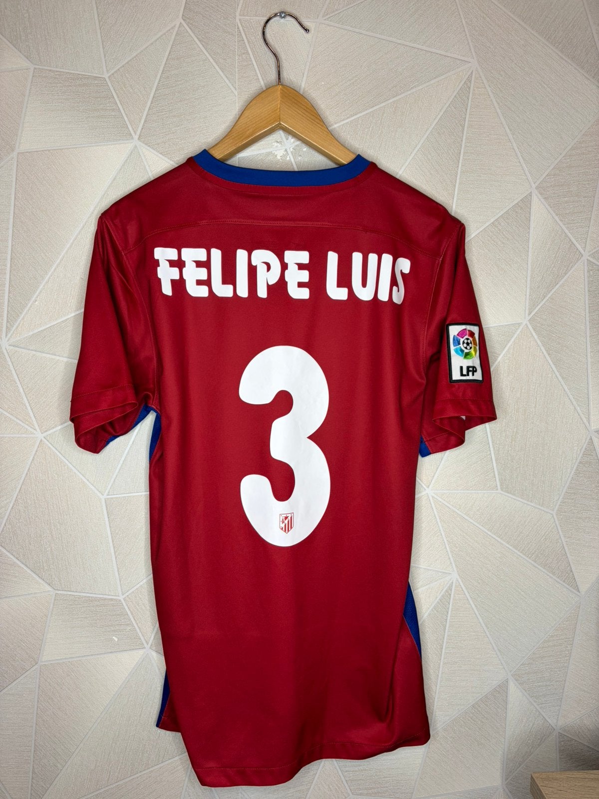 Atletico Madrid Thuis 2015/2016 Felipe Luis, Shirt, ., Ophalen of Verzenden, Zo goed als nieuw
