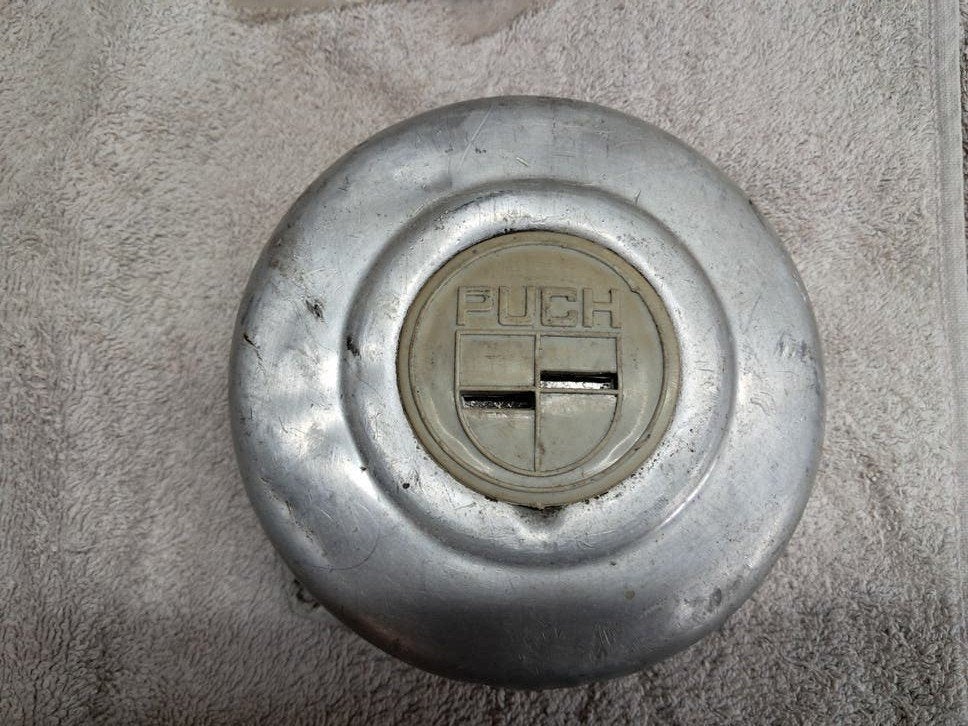 Puch Maxi aluminium vliegwieldeksel, Ophalen of Verzenden, Gebruikt, Overige typen