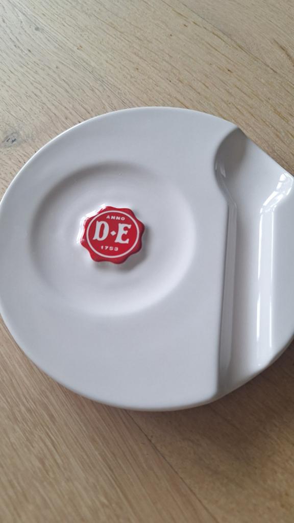 DE schotel met uitsparing voor lepeltje, Ophalen of Verzenden