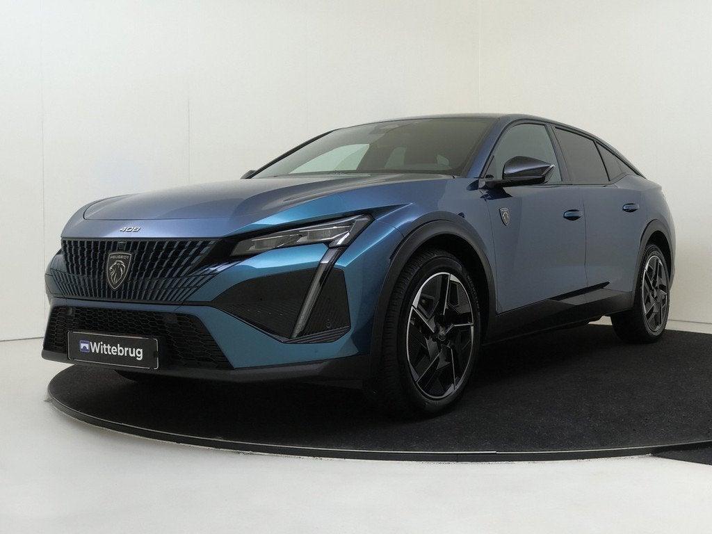 Peugeot 408 e-408 GT Avantage 58 kWh | Stoel en Stuurverwarm, Auto's, Peugeot, Automaat, Gebruikt, 213 pk, Hatchback
