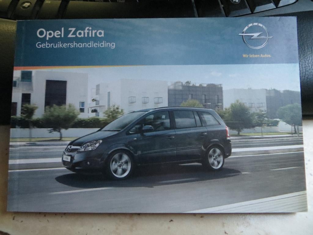 Instructieboek Opel Zafira 2011, zeer mooi!, Ophalen of Verzenden