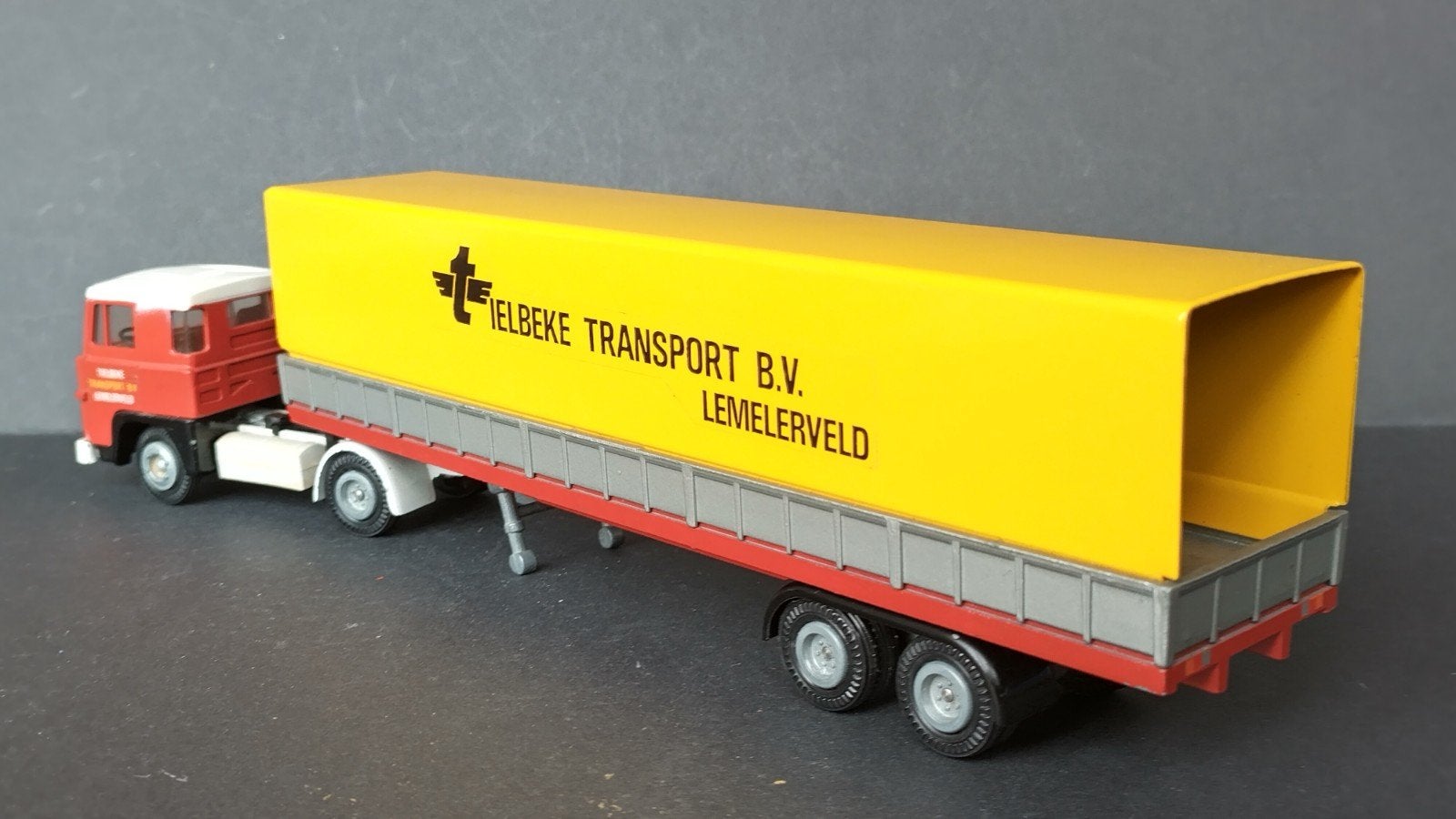 Scania 141 Tielbeke Lemelerveld 1:50 Tekno Pol, Verzenden, ., Tekno, Zo goed als nieuw