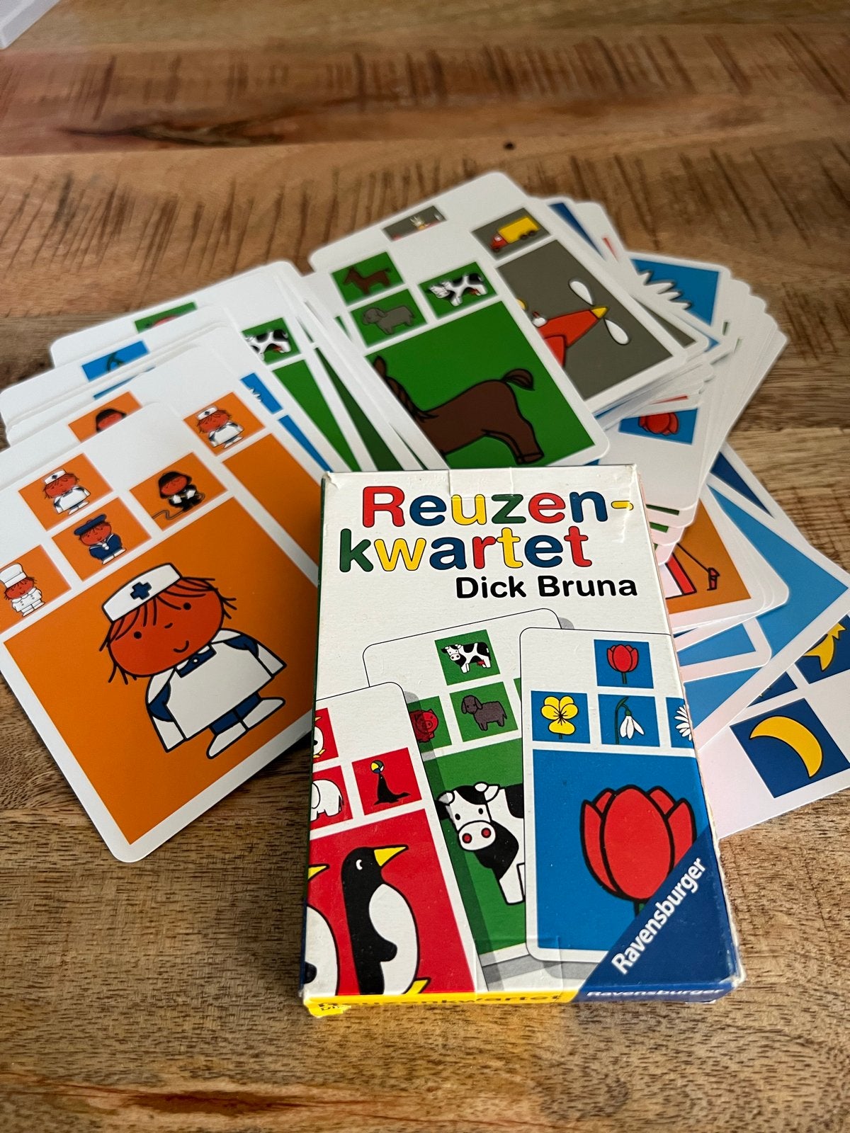 Reuzenkwartet Dick Bruna Ravensburger - Zeer nette staat, Drie of vier spelers, Ophalen, Zo goed als nieuw
