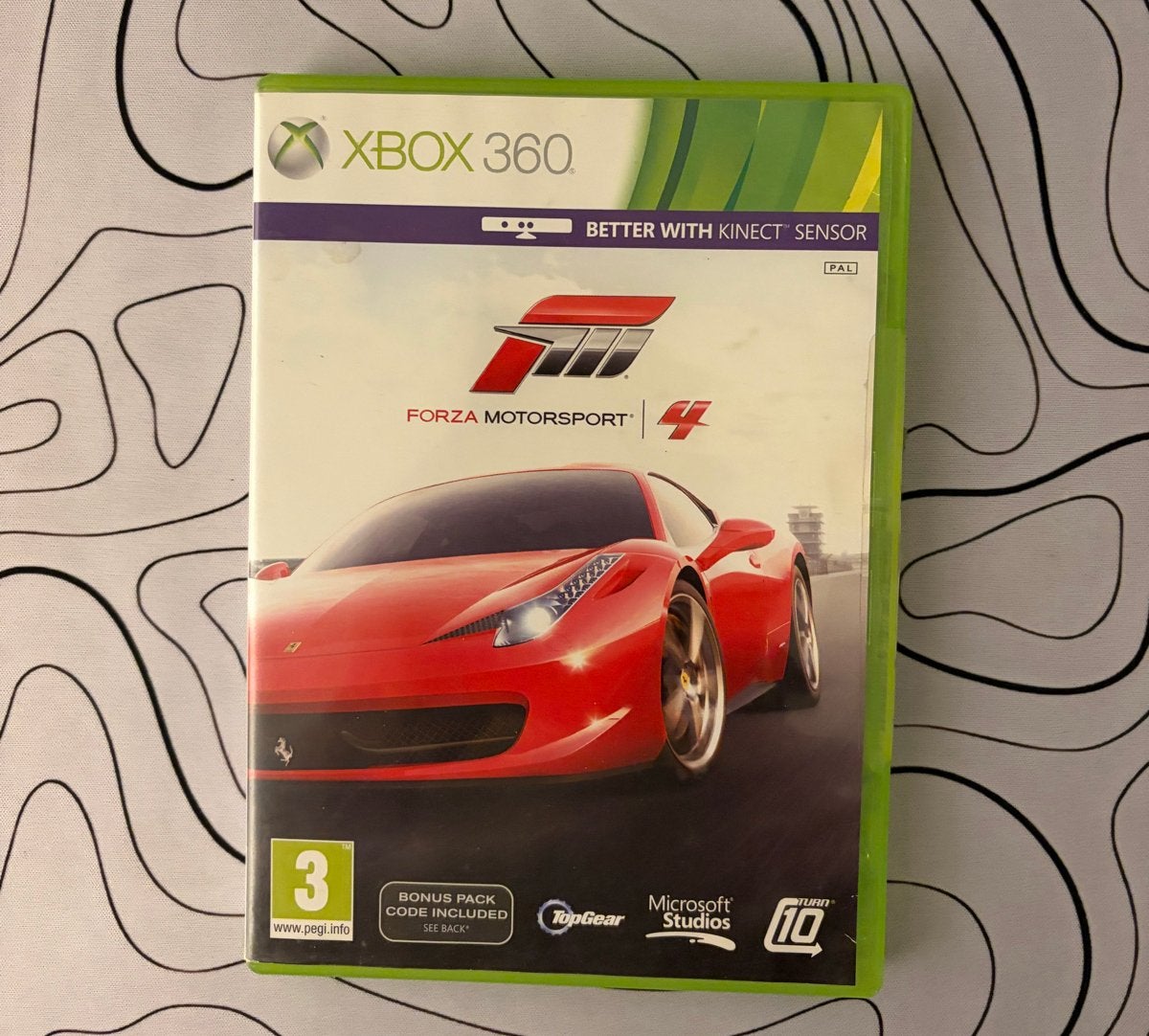 Forza Motorsport 4 - Xbox 360 racegame, Online, Gebruikt, 1 speler, Racen en Vliegen