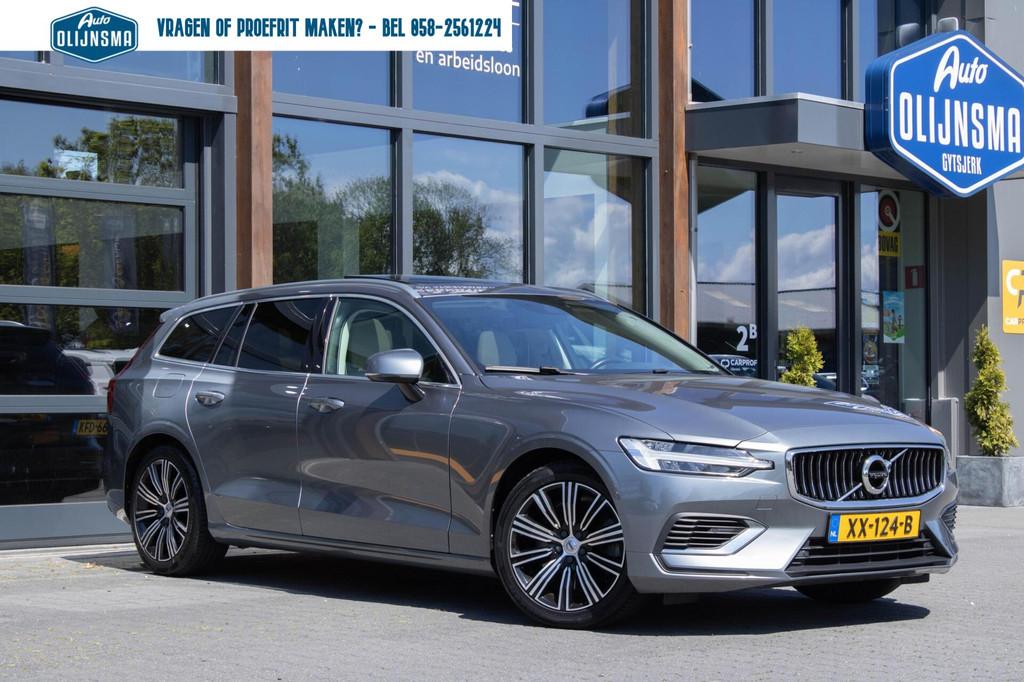 Volvo V60 2.0 T8 PHEV Twin Engine AWD Inscription|Pano|Stoel, Auto's, Automaat, Gebruikt, 4 cilinders, 1972 kg