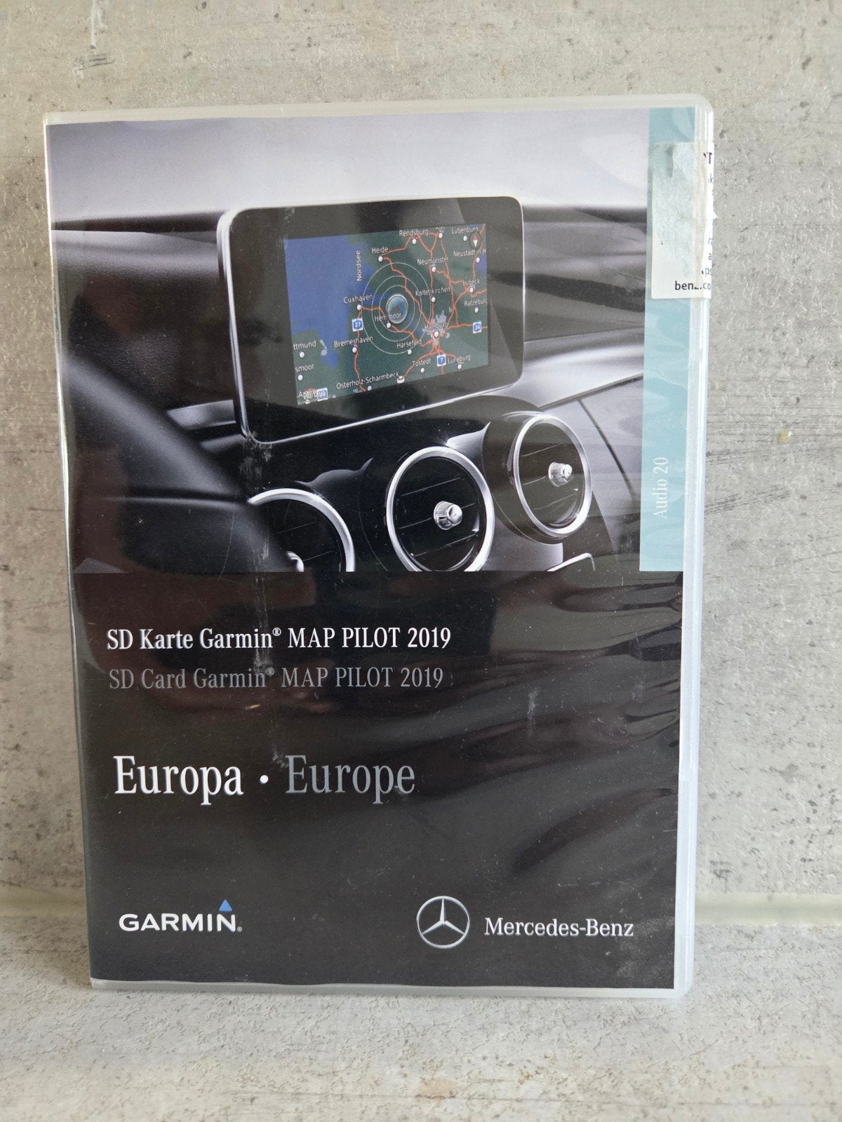 Garmin MAP PILOT 2019 Europa - Mercedes-Benz Navigatie SD, Ophalen, Zo goed als nieuw