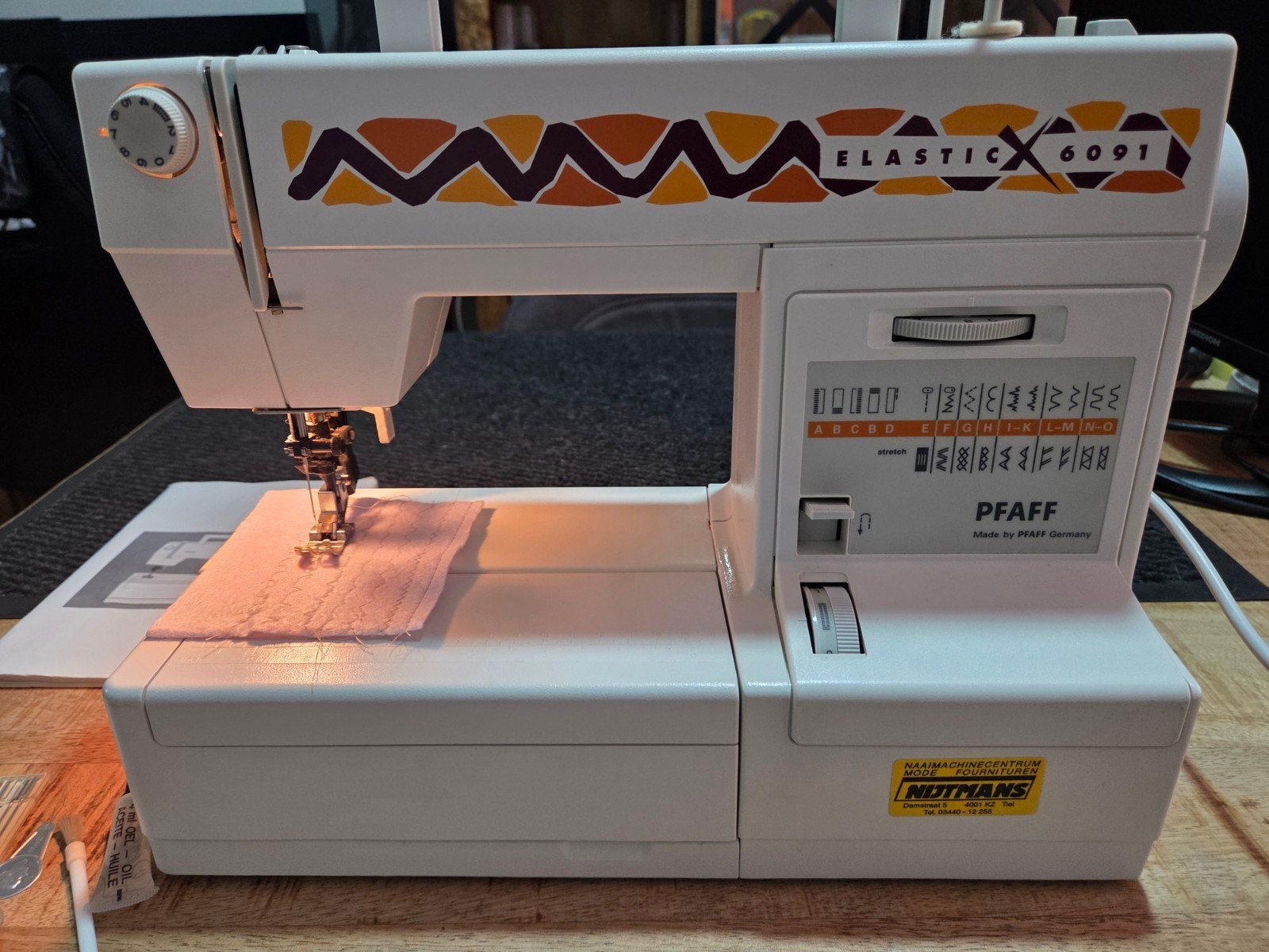 PFAFF Naaimachine met IDT, Ophalen, Gebruikt, Naaimachine, Pfaff