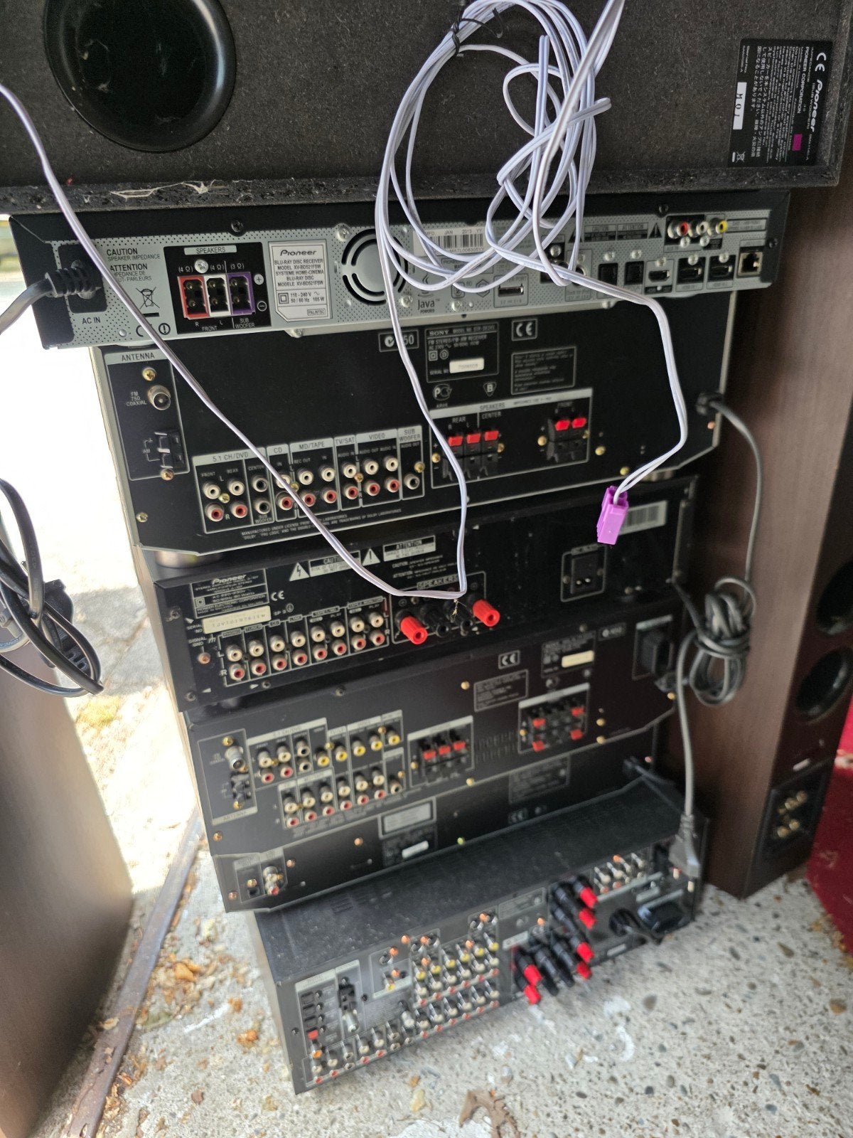 Diverse versterkers en audioapparatuur, Ophalen of Verzenden, Gebruikt, Overige systemen, Pioneer